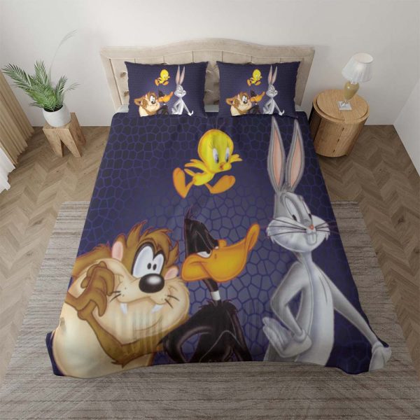 Looney Tunes Alle Charaktere 5 Kinderbettwäsche - Bettwäsche