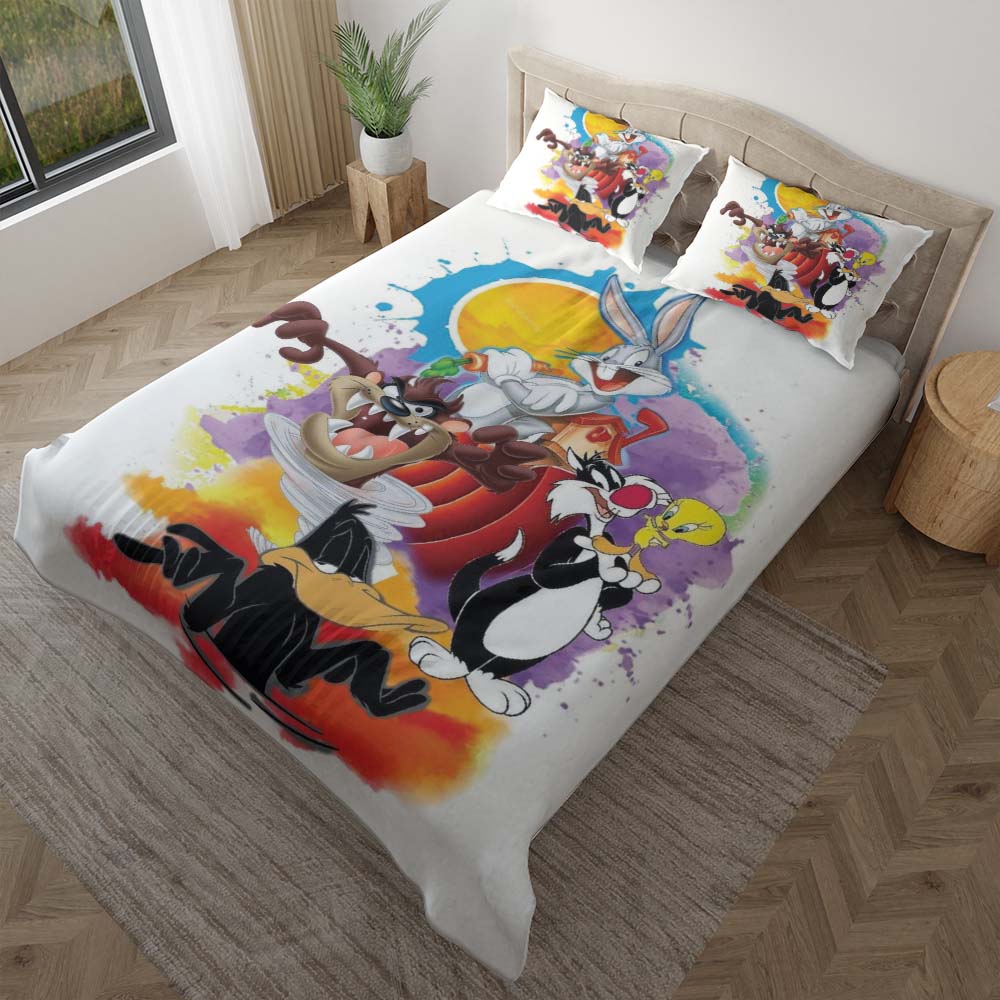 Looney Tunes Alle Charaktere 7 Kinderbettwäsche - Bettwäsche – Bild 2