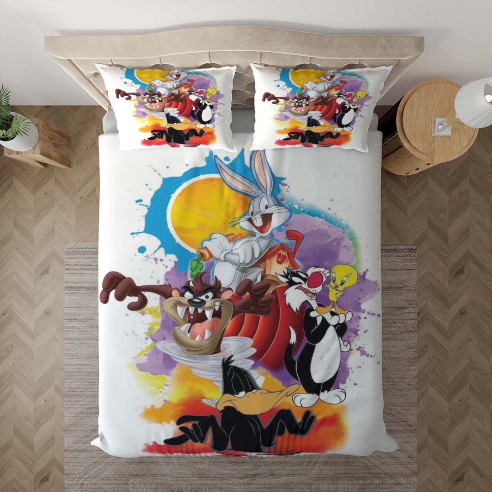 Looney Tunes Alle Charaktere 7 Kinderbettwäsche - Bettwäsche – Bild 3