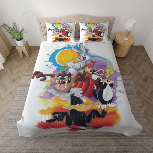 Looney Tunes Alle Charaktere 7 Kinderbettwäsche - Bettwäsche
