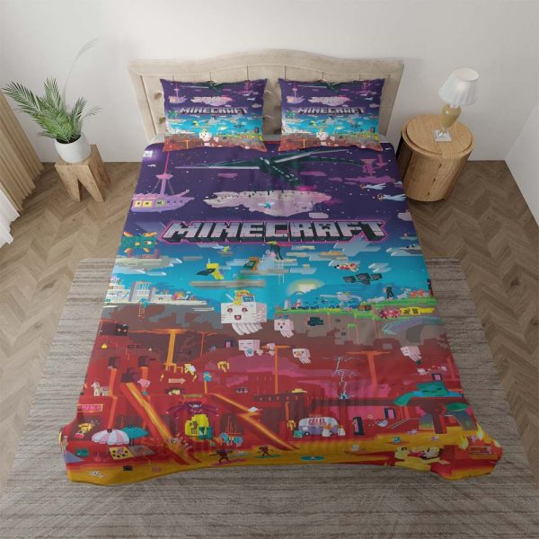 Minecraft Mc 03 Kinderbettwäsche - Bettwäsche