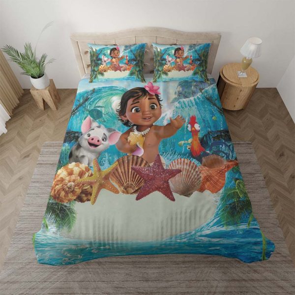 Vaiana   Moana und Freunde im Ozean 2 Kinderbettwäsche - Bettwäsche