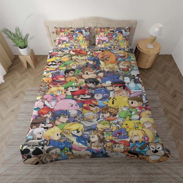 Nintendo Charakterspiel 2 Kinderbettwäsche - Bettwäsche