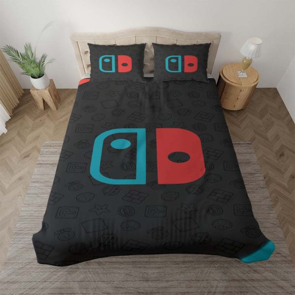 Nintendo Symbol 1001 Kinderbettwäsche - Bettwäsche