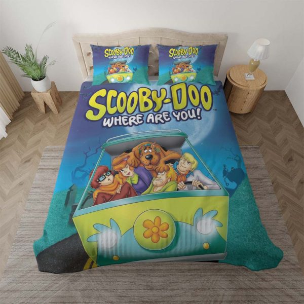 Scooby Doo Alle Charaktere 3 Kinderbettwäsche - Bettwäsche