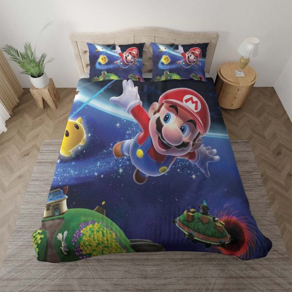 Super Mario Nintendo 1004 Kinderbettwäsche - Bettwäsche