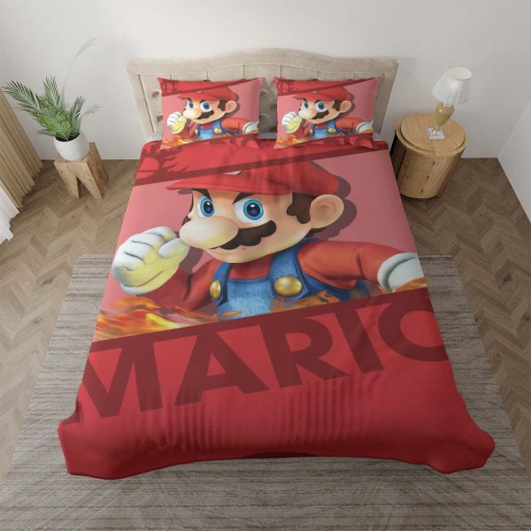 Super Mario Nintendo 1008 Kinderbettwäsche - Bettwäsche