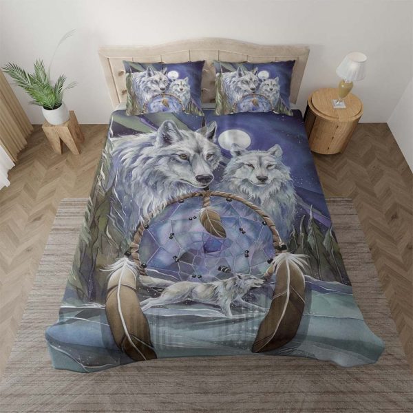 Wölfe Traumfänger 1 Kinderbettwäsche - Bettwäsche