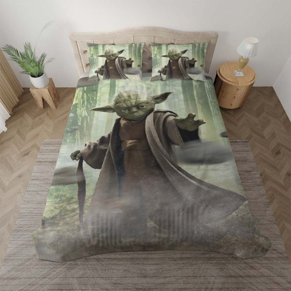 Yoda Star Wars 2 Kinderbettwäsche - Bettwäsche