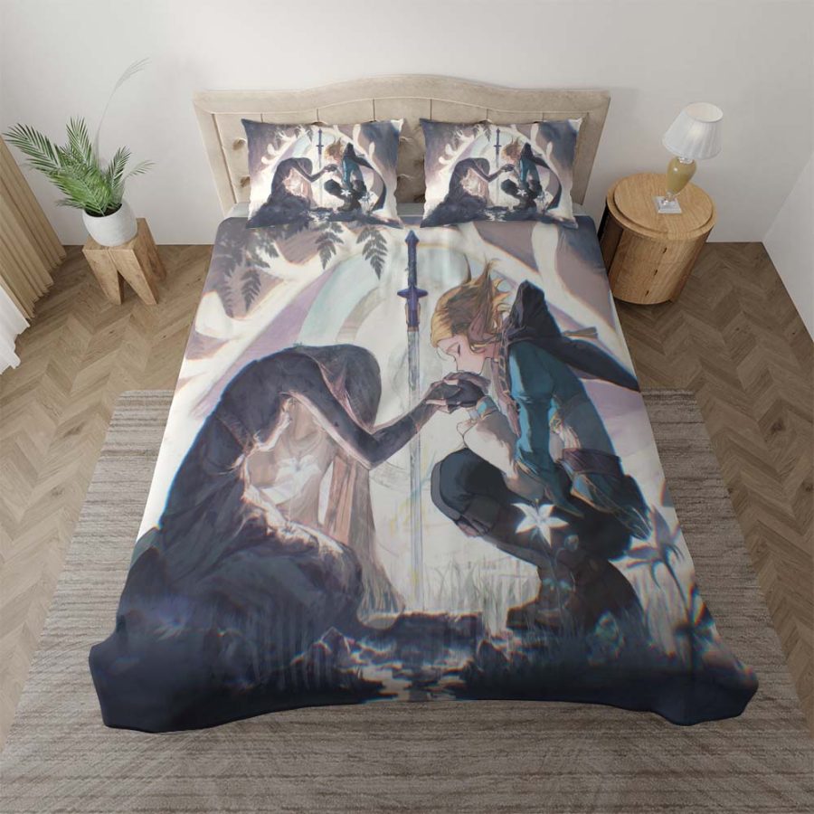 ANSSON Kids beddengoed 135 x 200 cm The Legend of Zelda dekbedovertrek