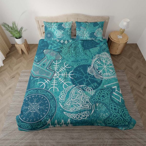 Wikinger nordische Mythologie Kinderbettwäsche - Bettwäsche