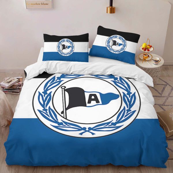 DSC Arminia Bielefeld Fc blue black white 02 Kinderbettwäsche - Bettwäsche