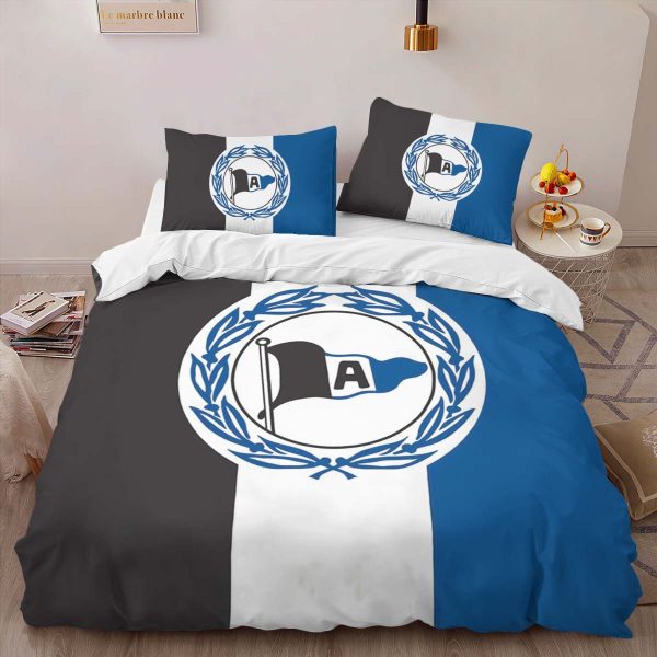 DSC Arminia Bielefeld Fc blue black white Kinderbettwäsche - Bettwäsche