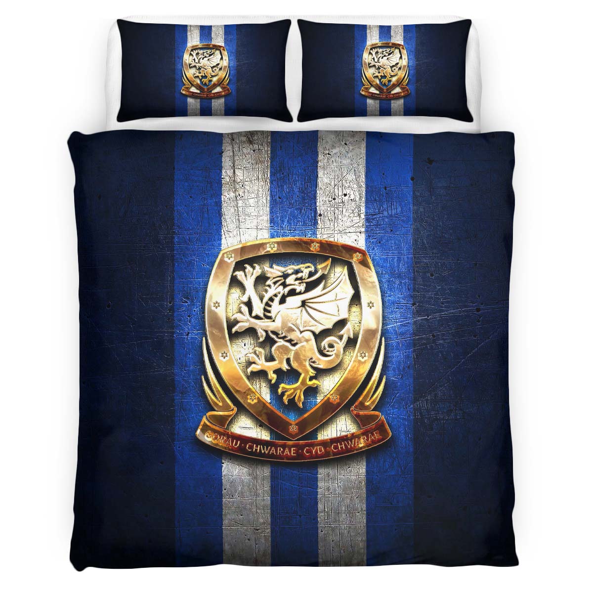 DSC Arminia Bielefeld Fc blue metal Kinderbettwäsche - Bettwäsche – Bild 2