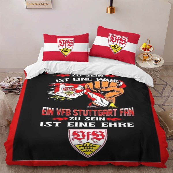 Ein fußballfan zu sein ist eine wahl ein VFB stuttgart fan zu sein ist eine ehre Kinderbettwäsche - Bettwäsche