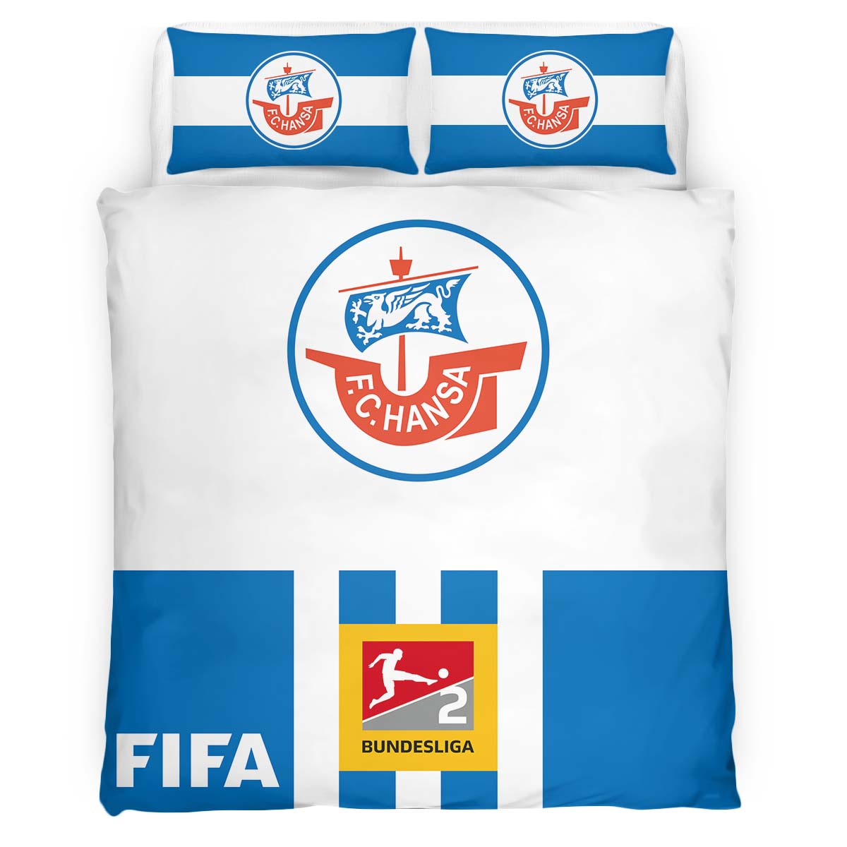 F.C. Hansa Rostock 1001 Kinderbettwäsche - Bettwäsche – Bild 2