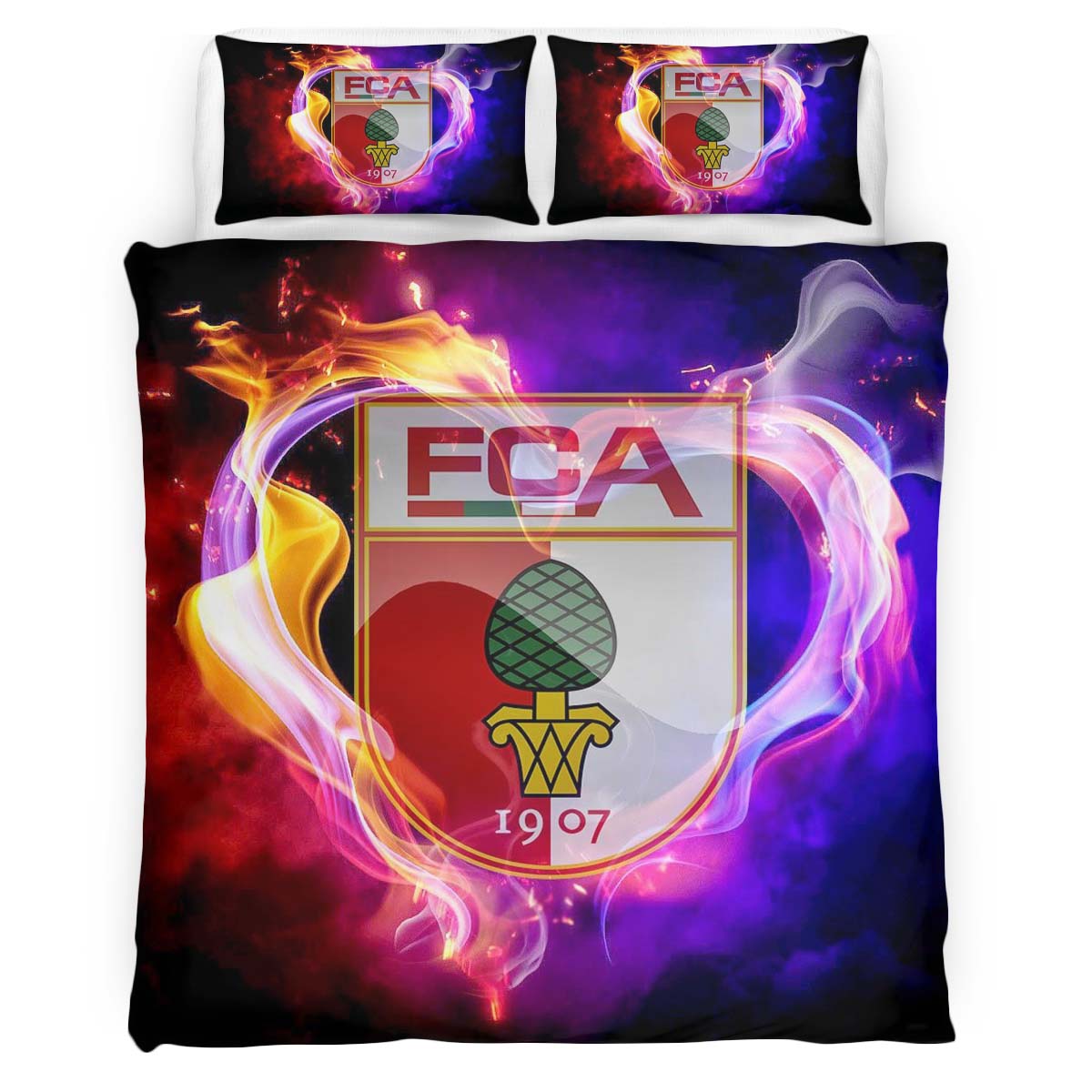 FC Augsburg FCA03 Kinderbettwäsche - Bettwäsche – Bild 2