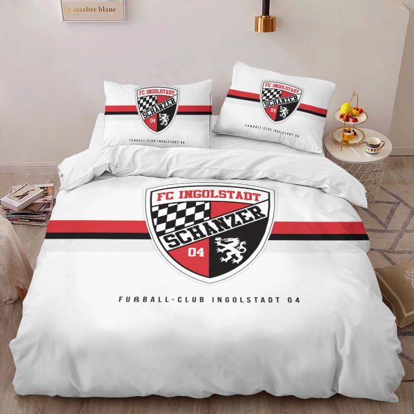 FC Ingolstadt 04 white background Kinderbettwäsche - Bettwäsche