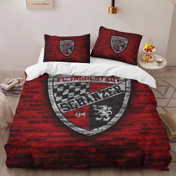 FC Ingolstadt Schanzer 04 red brick wall Kinderbettwäsche - Bettwäsche