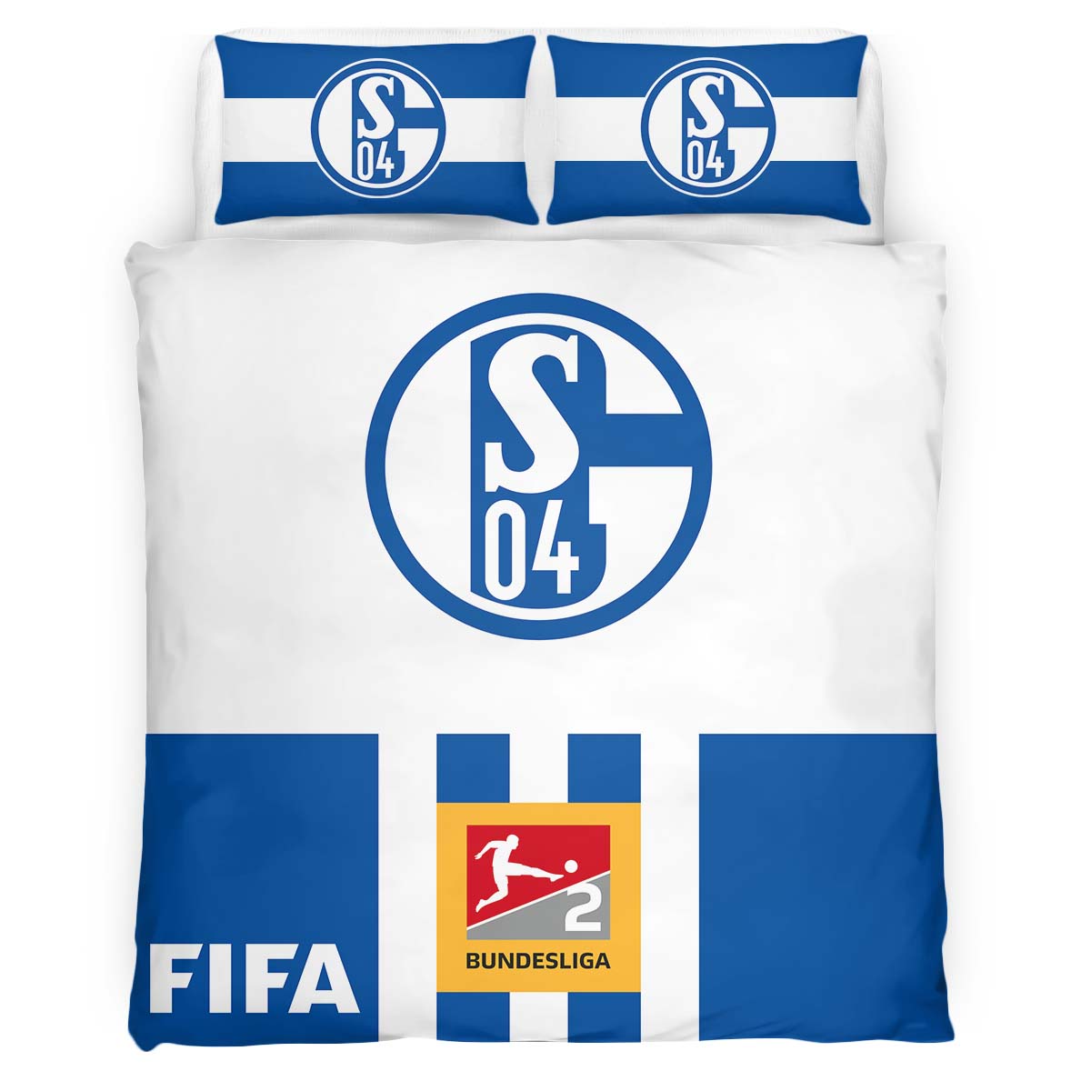 FC Schalke 04 special style 1001 Kinderbettwäsche - Bettwäsche – Bild 2