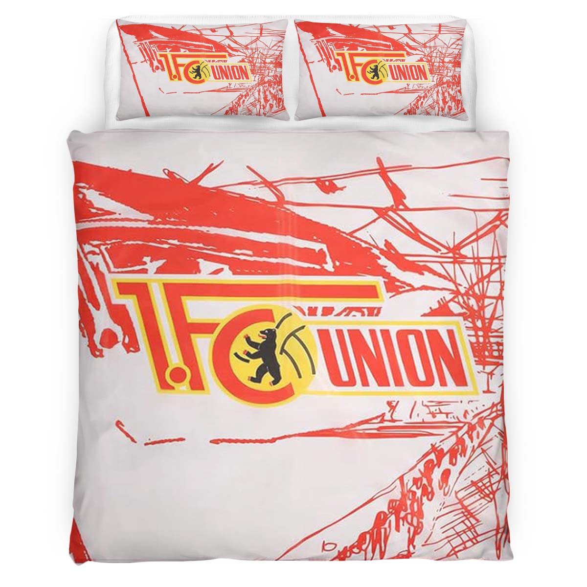 FC Union Berlin UNI12 Kinderbettwäsche - Bettwäsche – Bild 2