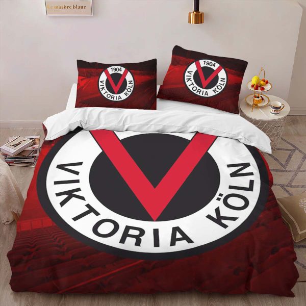 FC Viktoria Köln field background Kinderbettwäsche - Bettwäsche