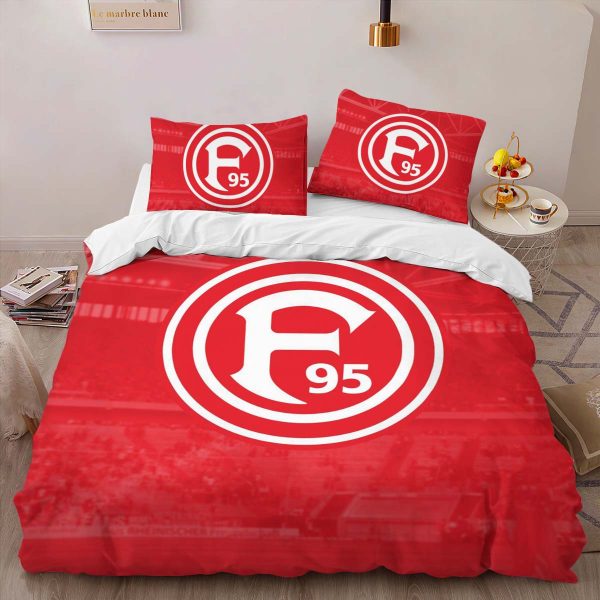 Fortuna Düsseldorf F95 Red Field Kinderbettwäsche - Bettwäsche