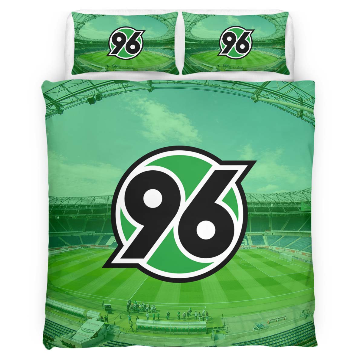 Hannover 96 field green Kinderbettwäsche - Bettwäsche – Bild 2