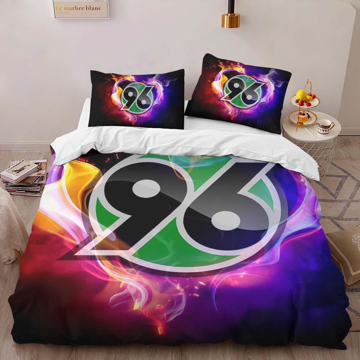 Hannover 96 fire style Kinderbettwäsche - Bettwäsche