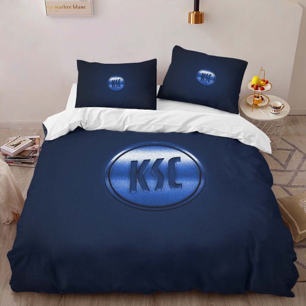 Karlsruher SC KSC blue carbon fiber Kinderbettwäsche - Bettwäsche