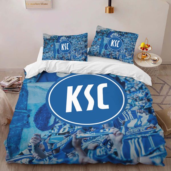 Karlsruher SC KSC field blue Kinderbettwäsche - Bettwäsche