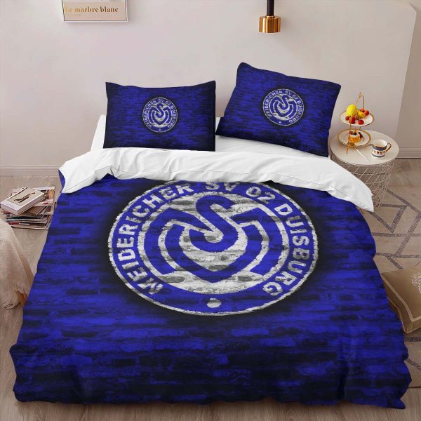 MSV Duisburg blue brick wall Kinderbettwäsche - Bettwäsche