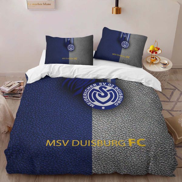 MSV Duisburg blue leather Kinderbettwäsche - Bettwäsche