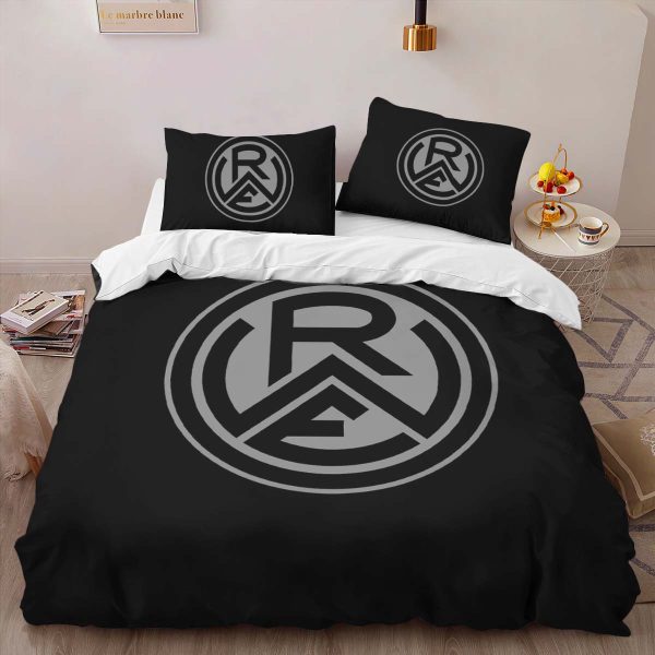 Rot-Weiss Essen RWE Grey Kinderbettwäsche - Bettwäsche