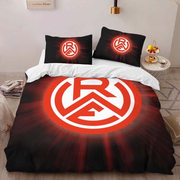 Rot-Weiss Essen Redlight background RWE Kinderbettwäsche - Bettwäsche