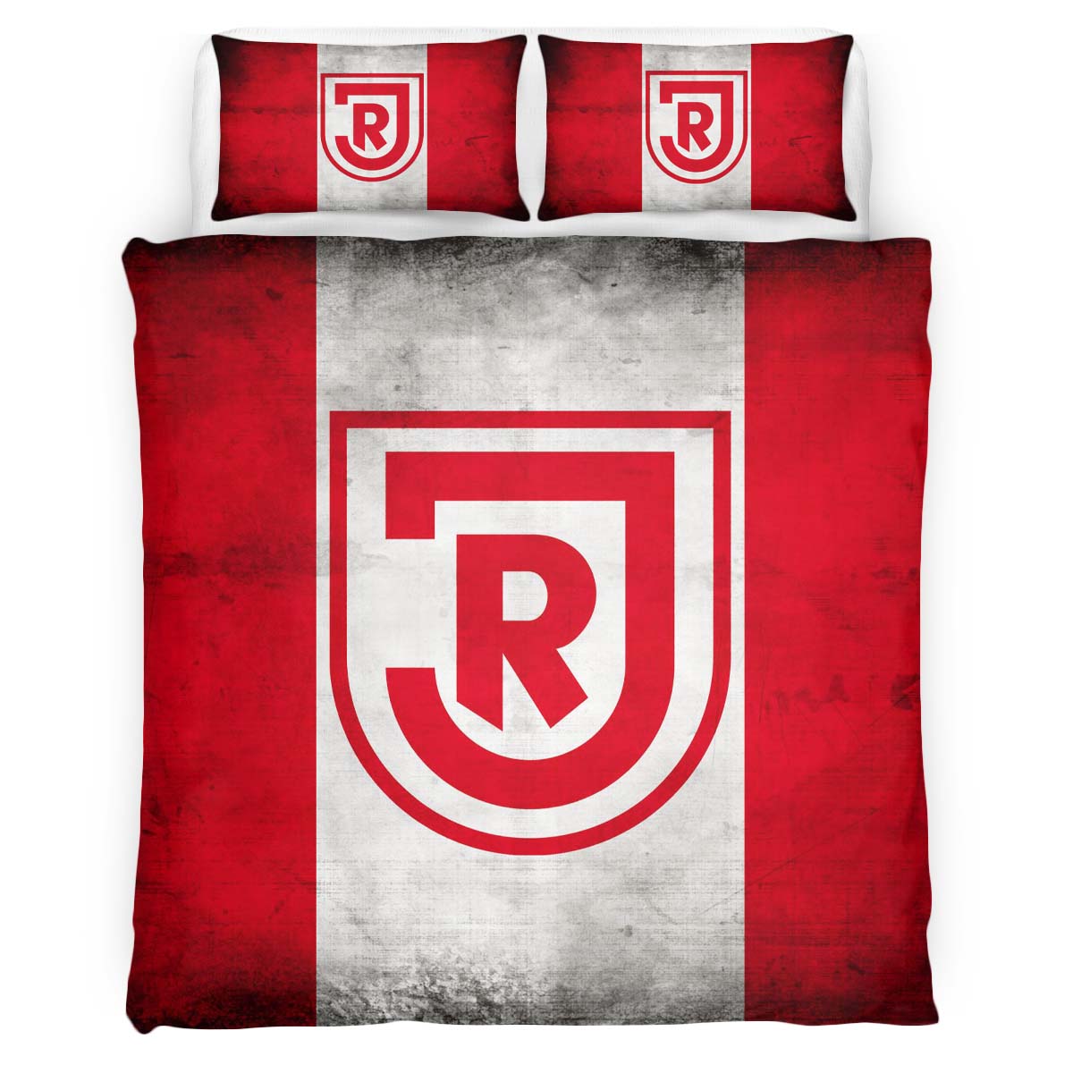 SSV Jahn Regensburg red white Kinderbettwäsche - Bettwäsche – Bild 2
