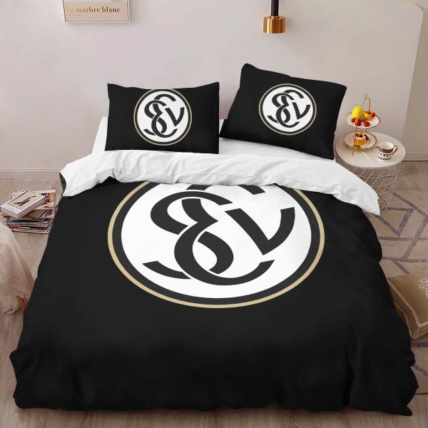 SV 07 Elversberg black background sve elv Kinderbettwäsche - Bettwäsche