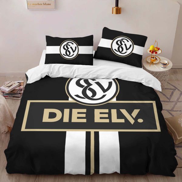 SV 07 Elversberg black background sve01 Kinderbettwäsche - Bettwäsche
