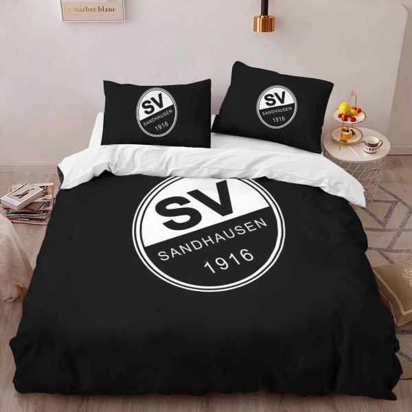 SV Sandhausen black background 03 Kinderbettwäsche - Bettwäsche