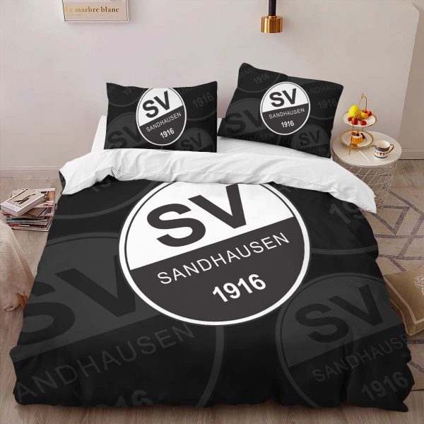 SV Sandhausen black white 03 Kinderbettwäsche - Bettwäsche