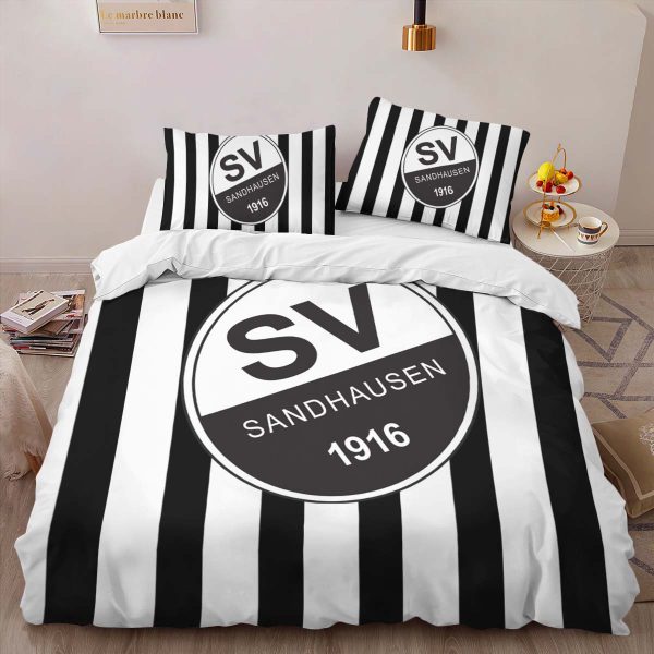 SV Sandhausen black white 04 Kinderbettwäsche - Bettwäsche