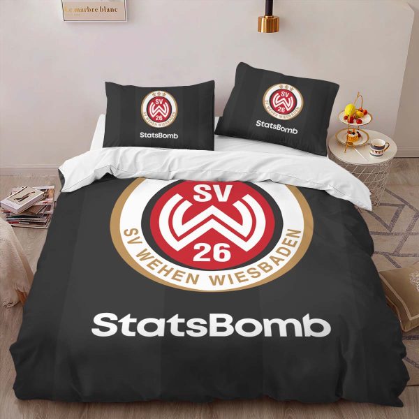 SV Wehen Wiesbaden black background Kinderbettwäsche - Bettwäsche