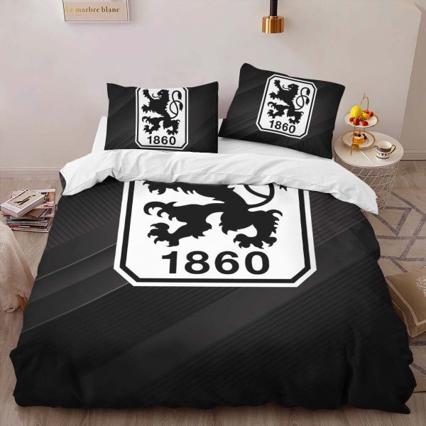 TSV 1860 München black background 02 Kinderbettwäsche - Bettwäsche