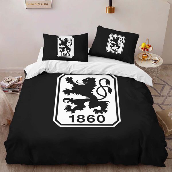 TSV 1860 München black background 03 Kinderbettwäsche - Bettwäsche