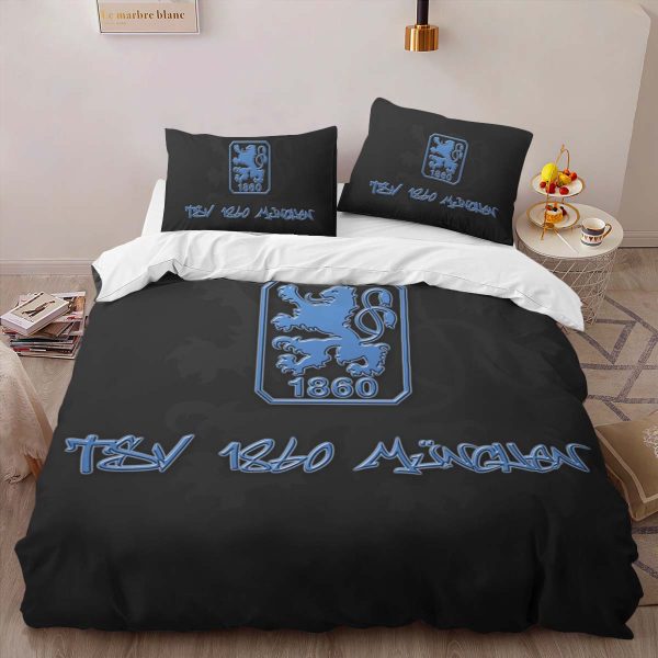 TSV 1860 München black background Kinderbettwäsche - Bettwäsche