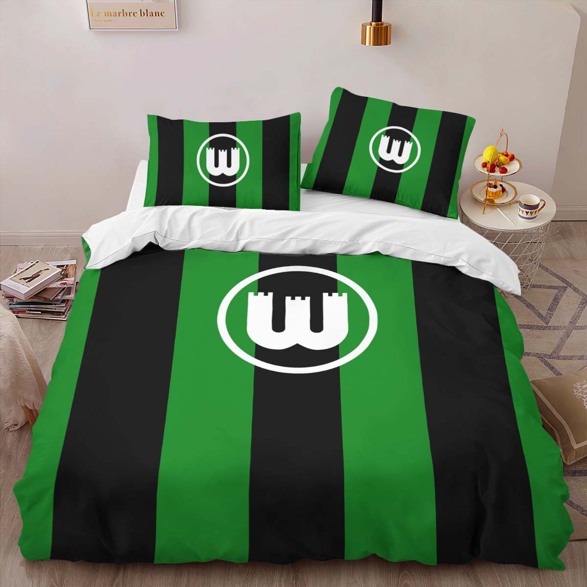 VfL Wolfsburg WOB03 Kinderbettwäsche - Bettwäsche