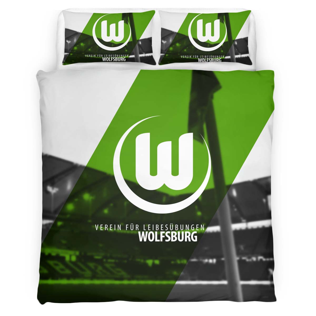 VfL Wolfsburg WOB04 Kinderbettwäsche - Bettwäsche – Bild 2