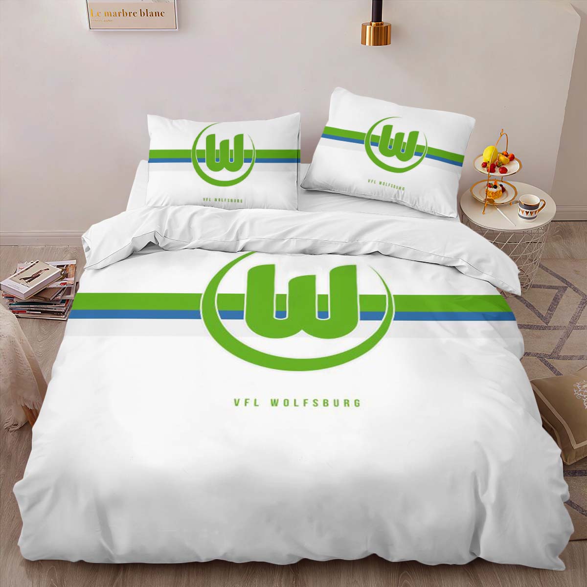 VfL Wolfsburg WOB09 Kinderbettwäsche - Bettwäsche