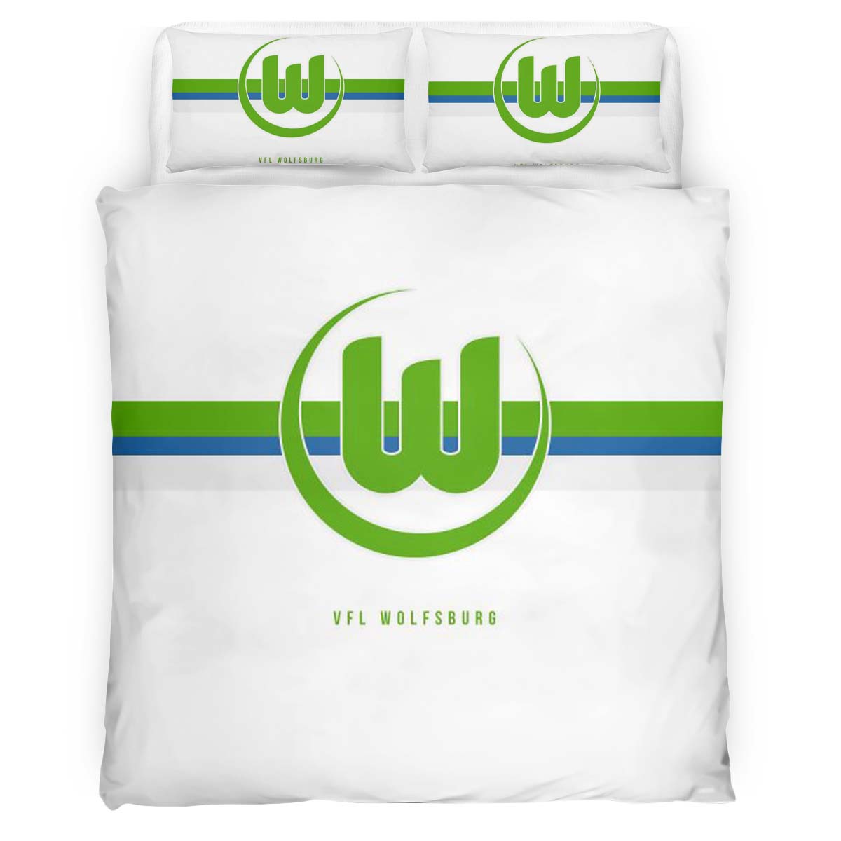 VfL Wolfsburg WOB09 Kinderbettwäsche - Bettwäsche – Bild 2