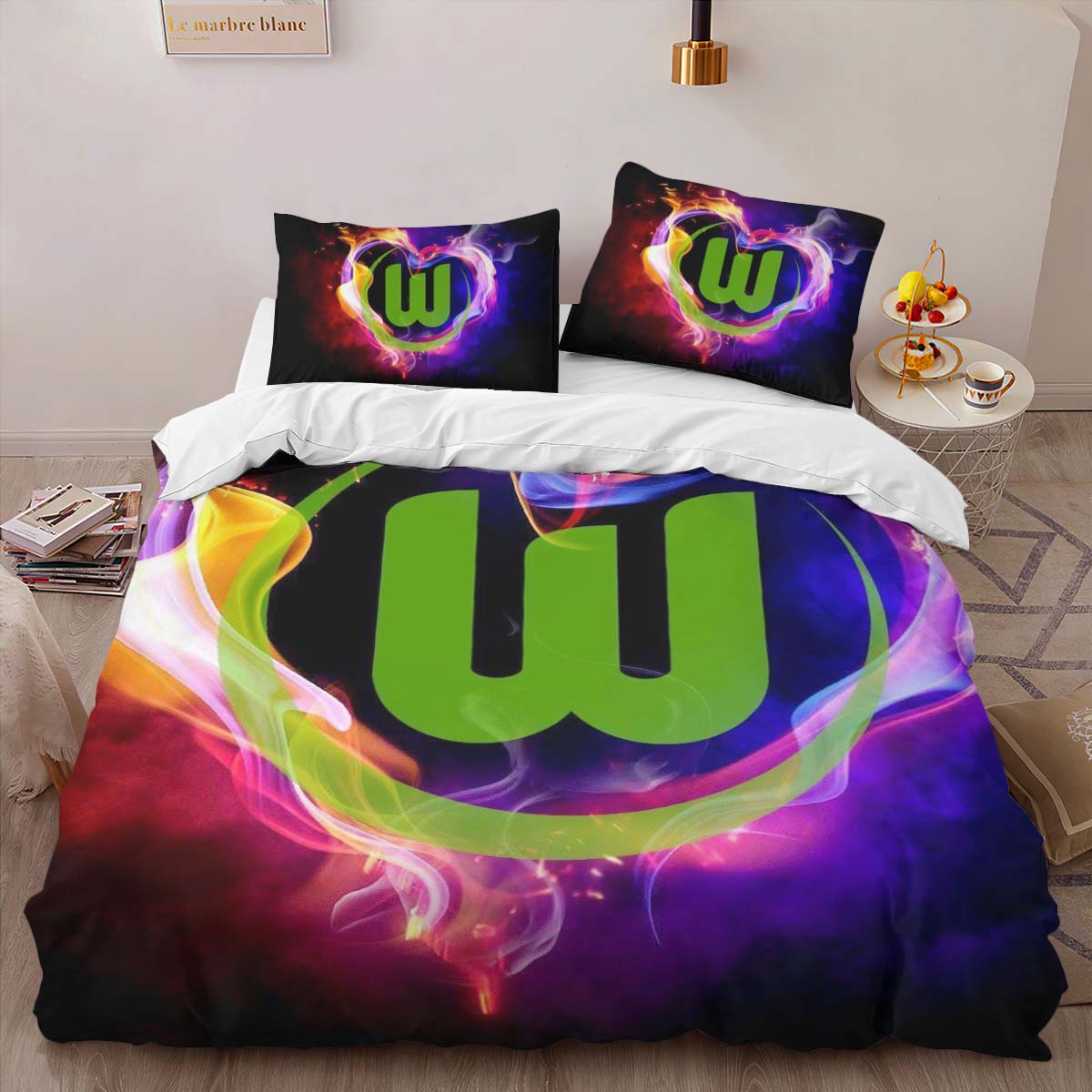 VfL Wolfsburg WOB13 Kinderbettwäsche - Bettwäsche